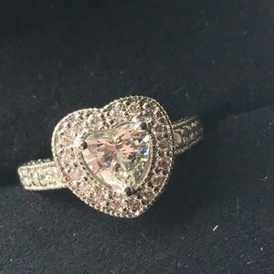 💫2 Carats💫Diamond Heart Engagement Ring